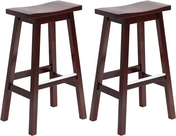Bar Stools Set of 2 for Kitchen Counter