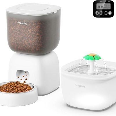 Automatic Cat Food Dispenser + Automatic Cat Drinking