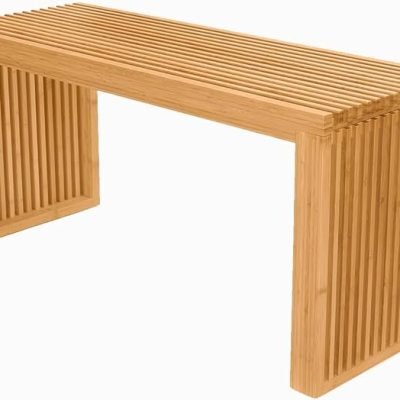 Bamboo Dining Bench, 35 inch long Indoor