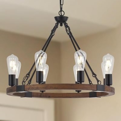 Black Metal Ceiling Pendant Light